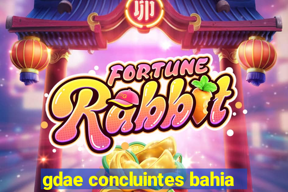 gdae concluintes bahia